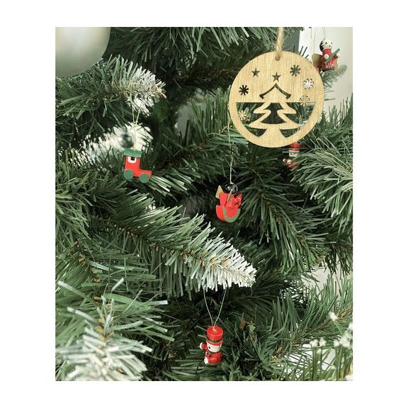 Karácsonyi fa függődíszek – 10 db, Ruhhy