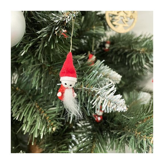 Karácsonyi fa függődíszek – 10 db, Ruhhy
