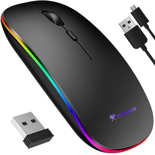 Vezeték Nélküli Halk Gamer Egér – ultravékony, 400 mAh akkumulátorral, Dunmoon
