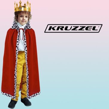 Király jelmez – 3 részes szett, Kruzzel