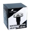 Melegítő masszázsfej – 3 hőfokozattal, USB-C töltéssel, Malatec