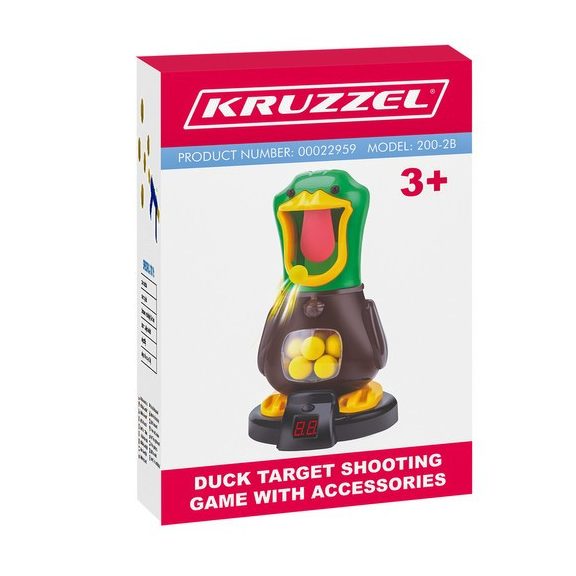 Hungry Duck – céllövöldés játék gyerekeknek, Kruzzel Hungry Duck – céllövöldés játék gyerekeknek, Kruzzel