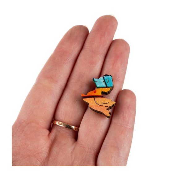 Fa puzzle – Cica mintás, Kruzzel Fa puzzle – Cica mintás, Kruzzel