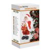 Dobon játszó és éneklő Mikulás figura – 30 cm, Ruhhy