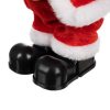 Dobon játszó és éneklő Mikulás figura – 30 cm, Ruhhy