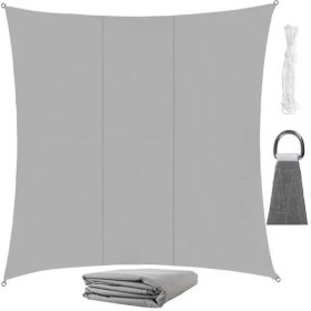   Napvitorla 3.6x3.6m – vízálló, szürke kerti árnyékoló, Gardlov