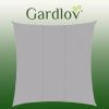 Napvitorla 3.6x3.6m – vízálló, szürke kerti árnyékoló, Gardlov