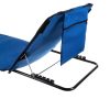 Strandmatrac háttámlával és párnával, Trizand