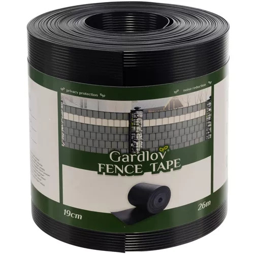 Prémium Kerítésszalag 19×260 cm – 700 g/m², Antracit, Gardlov