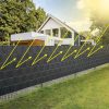 Prémium Kerítésszalag 19×260 cm – 700 g/m², Antracit, Gardlov