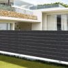 Kerítésszalag 4,75 cm × 35 m, 450 g/m² + 25 db rögzítő kapocs, antracit, Gardlov