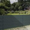 Kerítésszalag 4,75 cm × 35 m, 450 g/m² + 25 db rögzítő kapocs, antracit, Gardlov
