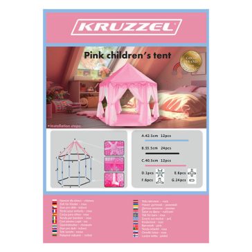 Gyereksátor rózsaszín kastély, Kruzzel