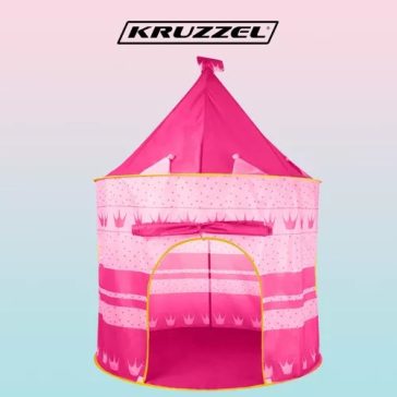 Gyerek sátor rózsaszín kastély, Kruzzel