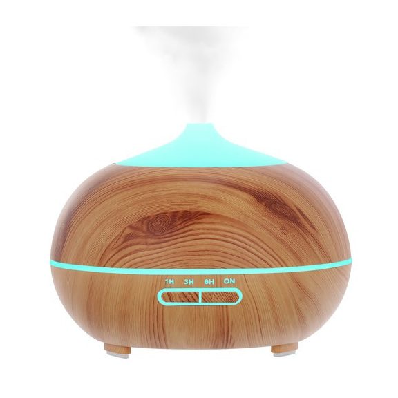 Aroma diffúzor és ultrahangos párásító – 400 ml, LED világítással, ionizátorral és távirányítóval, Ruhhy Aroma diffúzor és ultrahangos párásító – 400 ml, LED világítással, ionizátorral és távirányítóval, Ruhhy