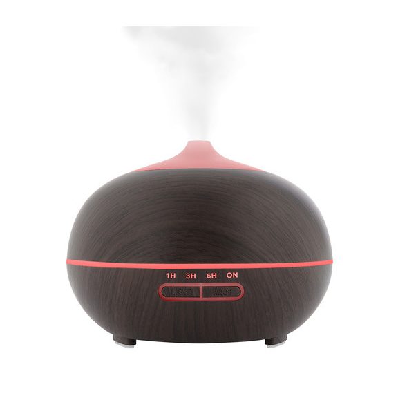 Aroma diffúzor és ultrahangos párásító – 400 ml, LED világítással, ionizátorral és távirányítóval, Ruhhy Aroma diffúzor és ultrahangos párásító – 400 ml, LED világítással, ionizátorral és távirányítóval, Ruhhy