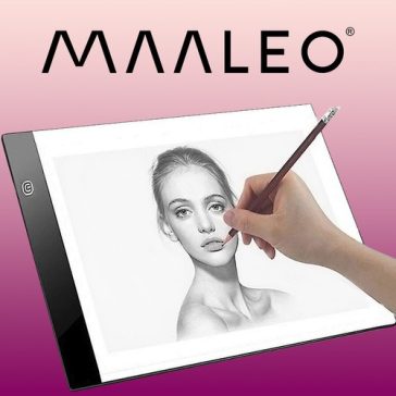 Világítós rajztábla A4 – Sketch Board, Maaleo
