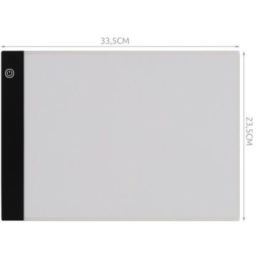 Világítós rajztábla A4 – Sketch Board, Maaleo