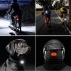 Kerékpár Lámpa Szett – Első LED lámpa + Hátsó villogó, USB töltéssel