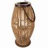 Bambusz rattan lámpás 40 cm, Ruhhy