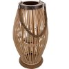 Bambusz rattan lámpás 40 cm, Ruhhy