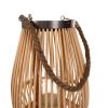 Bambusz rattan lámpás 40 cm, Ruhhy