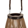 Bambusz rattan lámpás 40 cm, Ruhhy