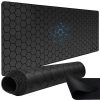 XXL vízálló gamer egérpad – 90 × 40 cm, csúszásmentes, honeycomb dizájn, Dunmoon