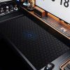XXL vízálló gamer egérpad – 90 × 40 cm, csúszásmentes, honeycomb dizájn, Dunmoon