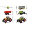 Mezőgazdasági gépkészlet – 6 részes traktor és munkagép szett, Kruzzel