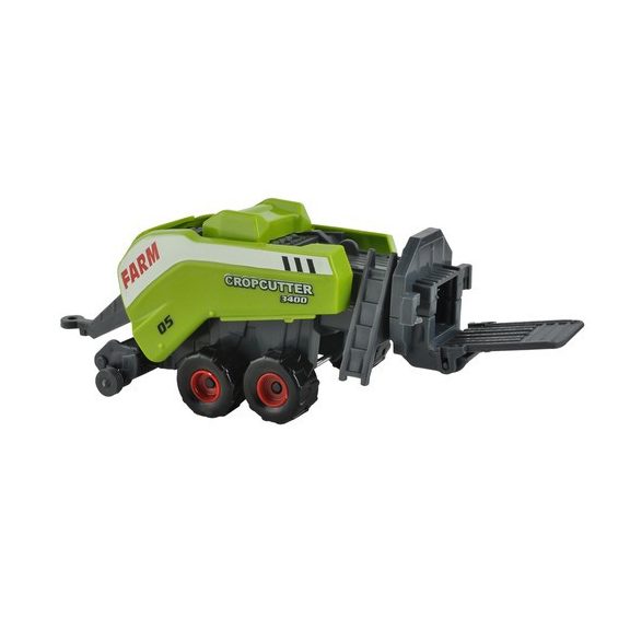Mezőgazdasági gépkészlet – 6 részes traktor és munkagép szett, Kruzzel