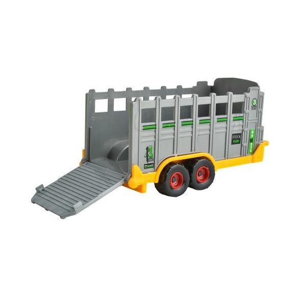 Mezőgazdasági gépkészlet – 6 részes traktor és munkagép szett, Kruzzel