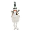 Karácsonyi Tündér/Angyal/Manó Figurina – ülő dekoráció, 55 cm, Ruhhy