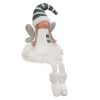 Karácsonyi Tündér/Angyal/Manó Figurina – ülő dekoráció, 55 cm, Ruhhy