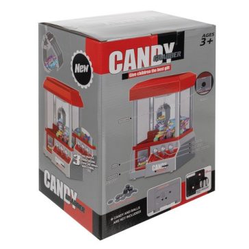 Candy Fishing ügyességi játékautomata – 24 zsetonnal, piros