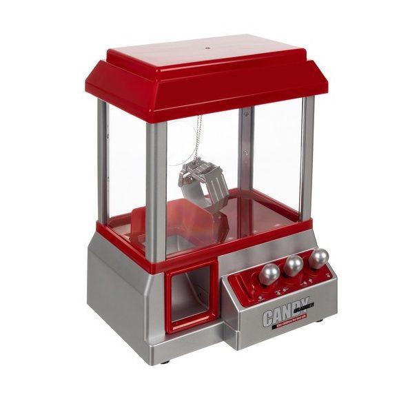 Candy Fishing ügyességi játékautomata – 24 zsetonnal, piros Candy Fishing ügyességi játékautomata – 24 zsetonnal, piros