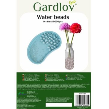 Átlátszó hidrogel öntözőgyöngyök – 10 000 db, Gardlov