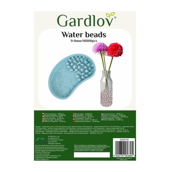 Átlátszó hidrogel öntözőgyöngyök – 10 000 db, Gardlov Átlátszó hidrogel öntözőgyöngyök – 10 000 db, Gardlov