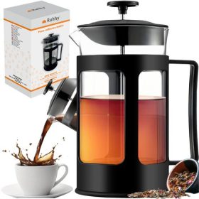 Kávé- és teafőző, 1 literes French Press, Ruhhy