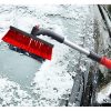 Prémium Teleszkópos Jégkaparó és Hóseprű – 95 cm-ig nyújtható, forgó kefével, Iso Trade