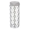 Dekoratív párásító és 2 az 1-ben éjjeli fény rózsa effektusú LED világítással – 400 ml, Ruhhy
