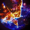 LED Csillag Projektor – Planetárium és égbolt vetítő éjjeli fény funkcióval, Izoxis