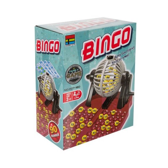 Bingo társasjáték sorsológéppel, Iso Trade Bingo társasjáték sorsológéppel, Iso Trade