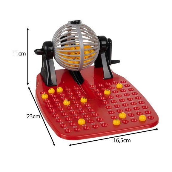 Bingo társasjáték sorsológéppel, Iso Trade Bingo társasjáték sorsológéppel, Iso Trade