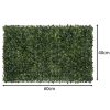 Műsövény Panel 60×40 cm – Sűrű Boxwood Hatású Zöld Fal, Gardlov