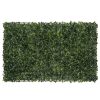 Műsövény Panel 60×40 cm – Sűrű Boxwood Hatású Zöld Fal, Gardlov