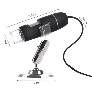 USB Digitális Mikroszkóp 1600x nagyítás, Izoxis