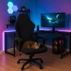 Univerzális Gamer Szék Huzat – karfával, fekete, Dunmoon