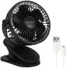 Fekete vezeték nélküli ventilátor, Ruhhy