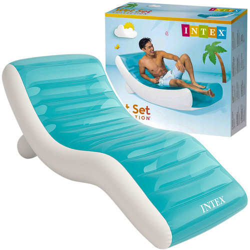 Felfújható pihenőmatrac 191×99 cm – ergonomikus strand- és vízi nyugágy, Intex